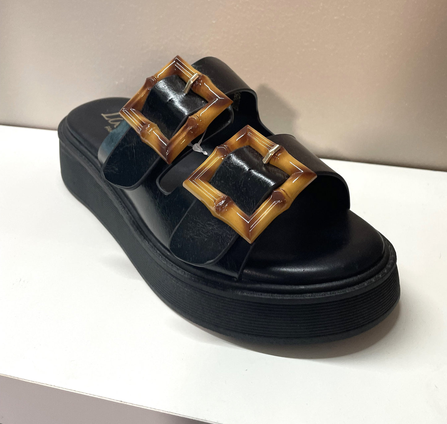 claquettes compensées hyper confortable